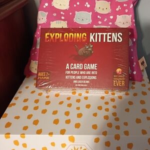 Exploding Kittens Card Game - Red Box